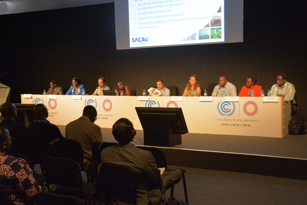 CCAFS Official Side event COP 20
