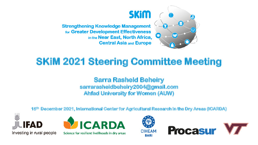 SKiM - Sudan NFP 2021 Steering Committee