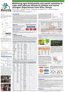 Mobilizing agro-biodiversity and social networks to cope with adverse effects of climate and social changes: experiences from Kitui, Kenya