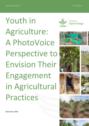 Youth in agriculture: A PhotoVoice perspective to envision their engagement in agricultural practices