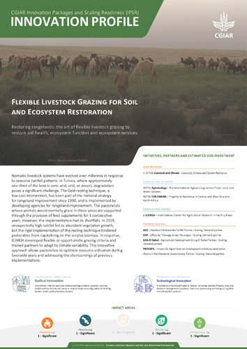 Flexible Livestock Grazing for Soil and Ecosystem Restoration