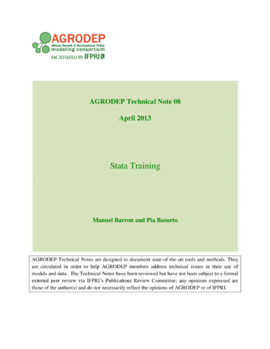 Stata Training