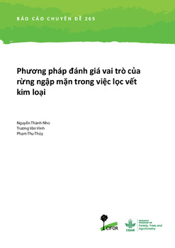 Phương pháp đánh giá vai trò của rừng ngập mặn trong việc lọc vết kim loại