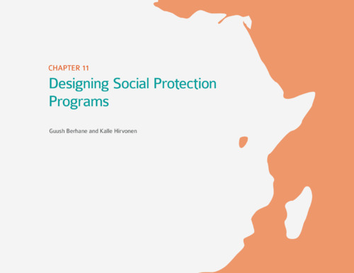 Designing social protection programs