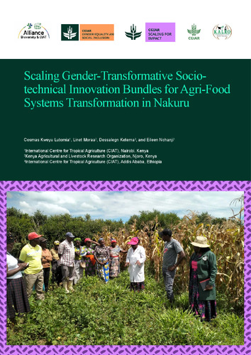 Scaling gender-transformative socio-technical innovation bundles for agri-food systems transformation in Nakuru