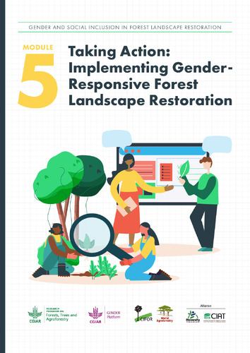 E-Learning course on gender and inclusion in forest landscape restoration
