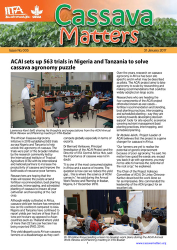 Cassava Matters, issue 5