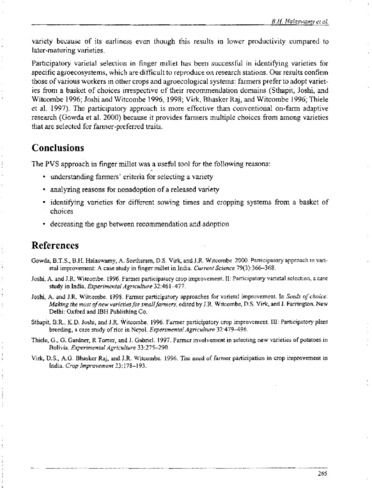 Organizacion de agricultores en proyectos de yuca