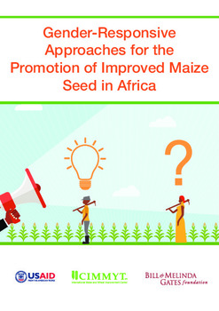 Gender-responsive approaches for the promotion of improved maize seed in Africa