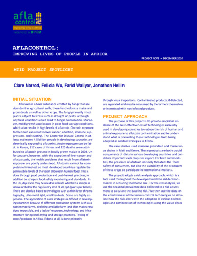 Aflacontrol: Improving lives of people in Africa