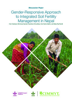 Gender-responsive approach to integrated soil fertility management in Nepal