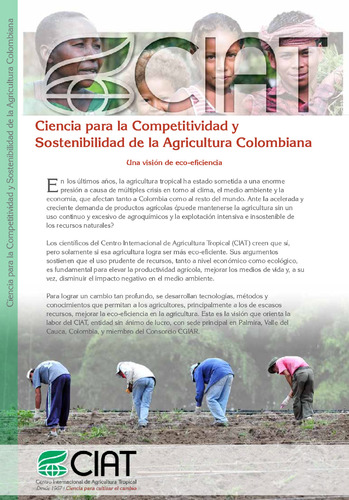 Ciencia para la competitividad y sostenibilidad de la agricultura Colombiana: una visión de eco-eficiencia