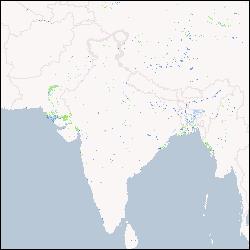 Eight-day maximum flood inundation extent for South Asia using MODIS time-series imagery (MOD09A12010273.tif)