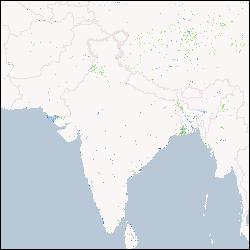 Monthly flood inundation extent maps (March-2008)