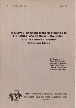 A survey on stem rust resistance in the USDA world durum collection and in CIMMYT durum breeding lines