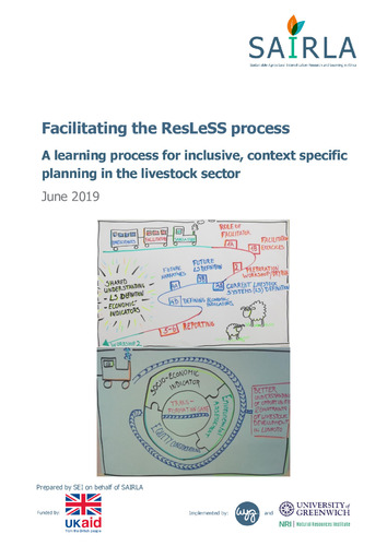 Facilitating the ResLeSS process: A learning process for inclusive, context specific planning in the livestock sector