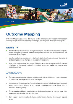 Outcome mapping