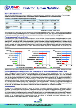 Fish for human nutrition (in English and Bengali)