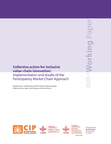 Collective action for inclusive value-chain innovation: Implementation and results of the Participatory Market Chain Approach