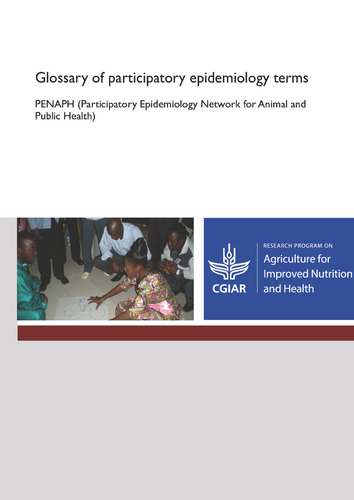 Glossary of participatory epidemiology terms