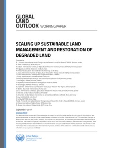 Scaling Up Sustainable Land Management and Restoration of Degraded Land ...
