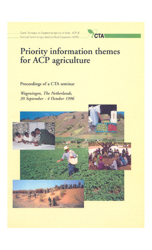 Priority information themes for ACP agriculture