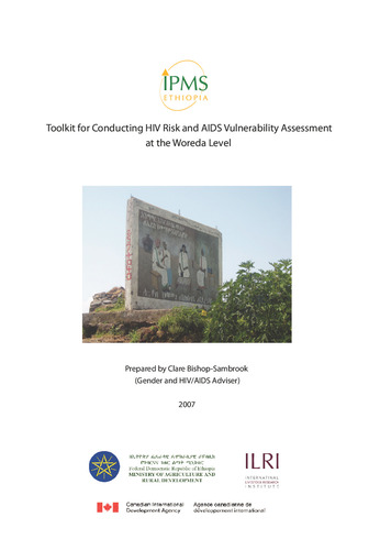 Toolkit for conducting HIV risk and AIDS vulnerability assessment at the Woreda level