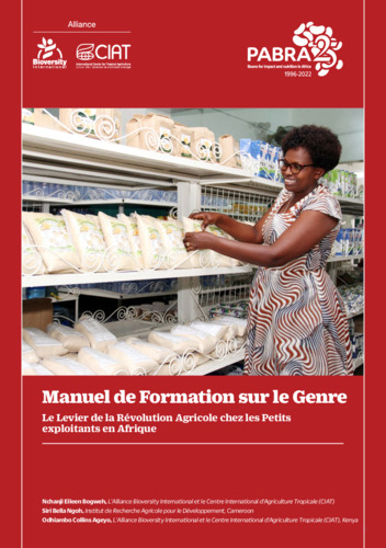 Manuel de formation sur le genre: Le levier de la révolution agricole chez les petits exploitants en Afrique