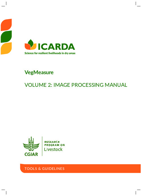 VegMeasure. Volume 2: Image Processing Manual