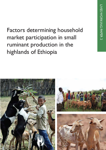 Factors determining household market participation in small ruminant production in the highlands of Ethiopia