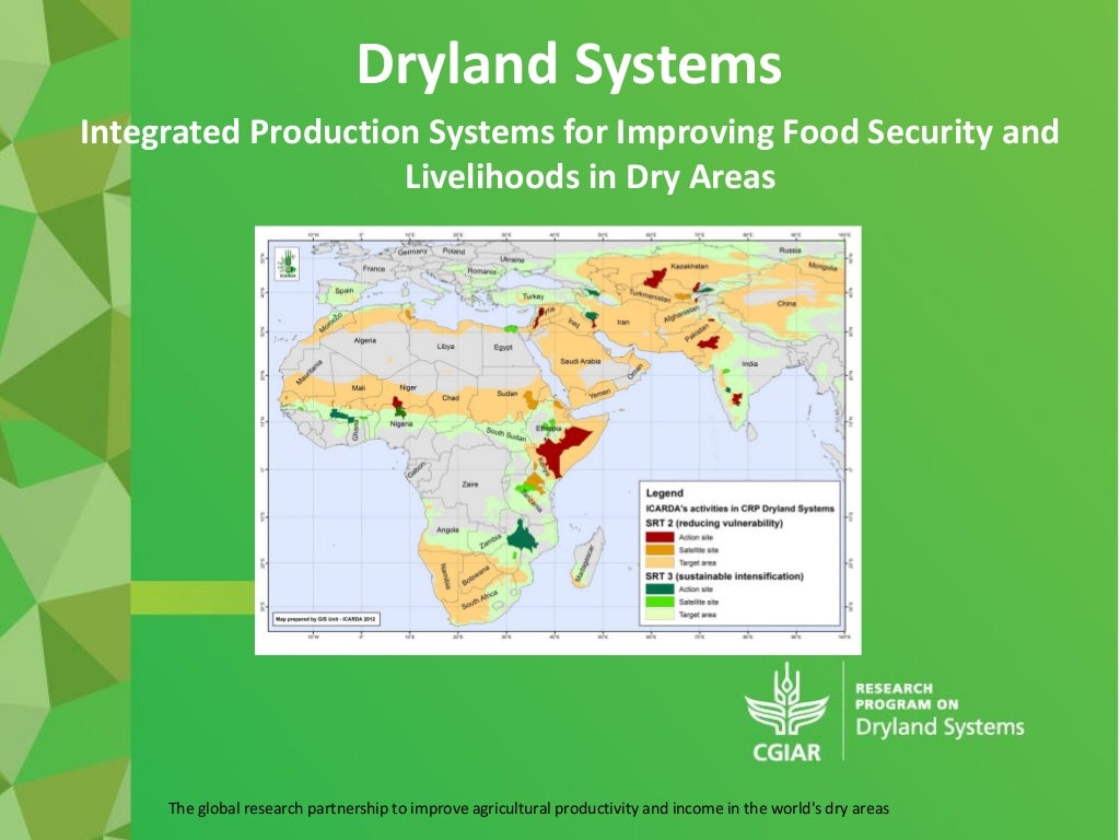 Dryland Systems – Presentation for Discussion with Donors and Partners – June 2013