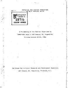 Development of forage species for the acid infertile soils of tropical South America