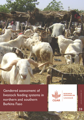 Gendered assessment of livestock feeding systems in northern and southern Burkina Faso