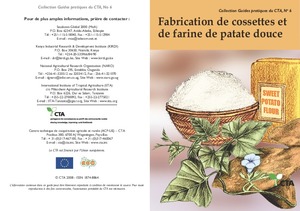 Fabrication de cossettes et de farine de patate douce