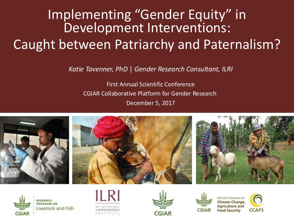 Implementing ‘gender equity’ in livestock interventions: Caught between patriarchy and paternalism