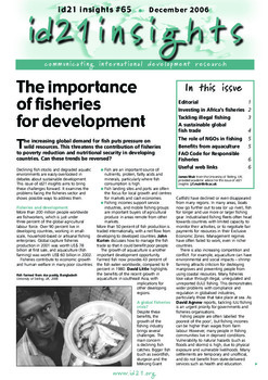 The importance of fisheries for development