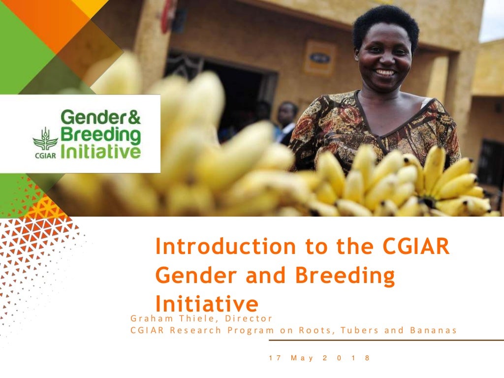 Introduction to the CGIAR Gender and Breeding Initiative
