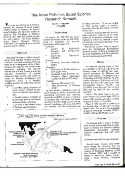 The Asian Fisheries Social Science Research Network