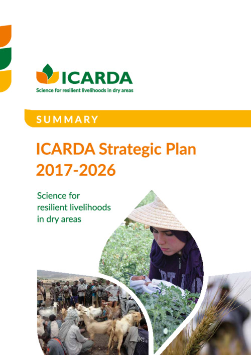 ICARDA Strategic Plan 2017-2026 Summary