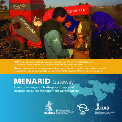 MENARID Gateway: Strengthening and Scaling-up Integrated Natural Resource Management across MENA