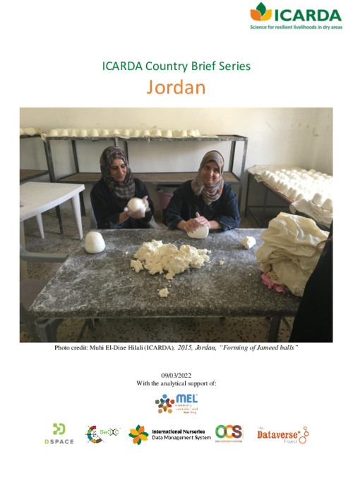 ICARDA Country Brief Series: Jordan