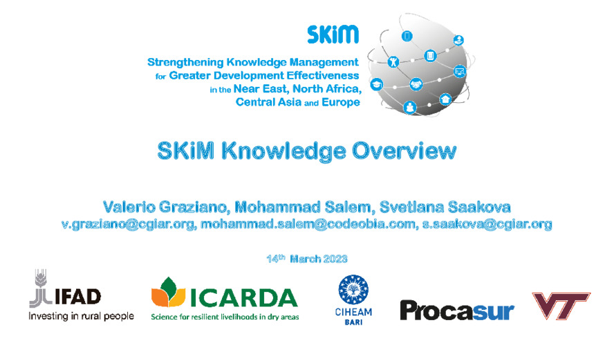 SKiM - Project Knowledge Overview