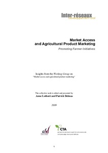 Market access and agricultural product marketing: Promoting farmer initiatives