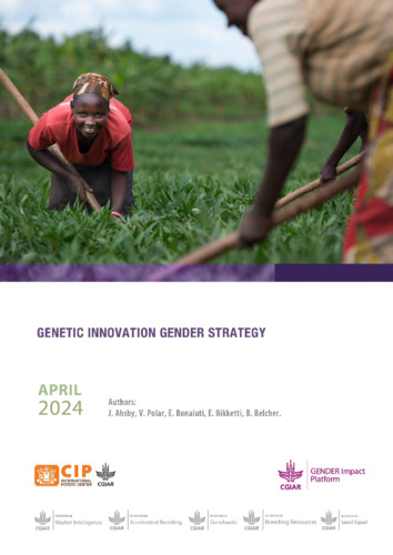 Genetic innovation gender strategy