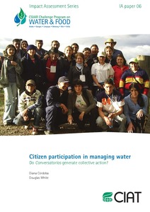 Citizen participation in managing water: Do Conversatorios generate collective action?