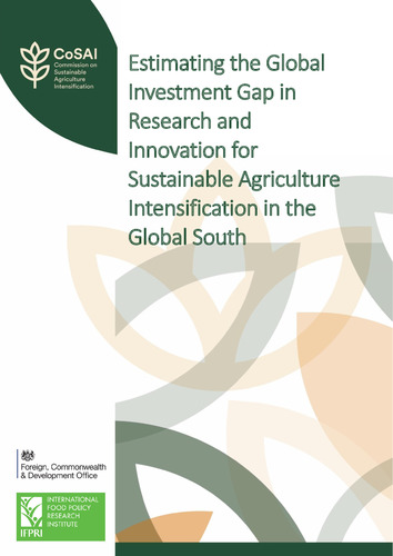 Estimating the global investment gap in research and innovation for sustainable agriculture intensification in the Global South.