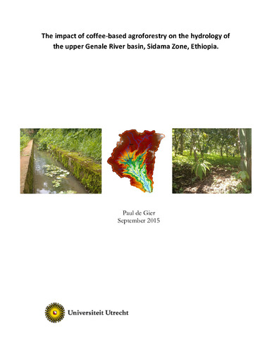The impact of coffee-based agroforestry on the hydrology of the upper Genale River basin, Sidama Zone, Ethiopia