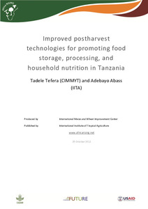 Improved postharvest technologies for promoting food storage, processing, and household nutrition in Tanzania