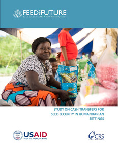 Study on cash transfers for seed security in humanitarian settings