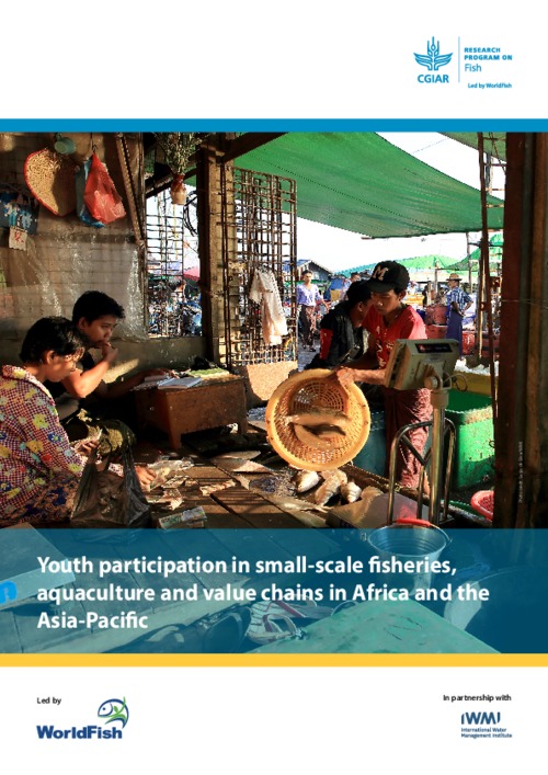 Youth participation in small-scale fisheries, aquaculture and value chains in Africa and the Asia-Pacific